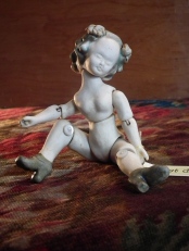 Small Lost Doll, after glazing